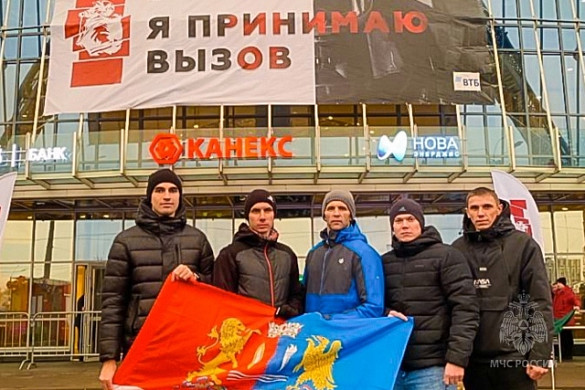 Пожарный из Ивановской области вошел в тройку лучших на международных соревнованиях в Санкт-Петербурге